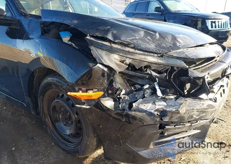 2018 Honda Civic Lx from USA, damaged, VIN 19XFC2F53JE003242